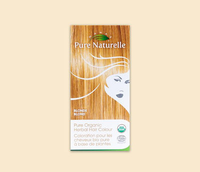 BLONDE Hair Dye Pure Naturelle: Herbal Hair Colour - USDA  Approved, Certified Organic By ECOCERT SA