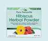 Hibiscus Herbal Powder Pure Naturelle 100%: powder for hair loss,  nourishes, all hair types