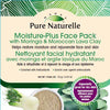 Moisture-Plus Face Pack with Moringa and Moroccan Clay Pure Naturelle: restores moisture, 100% natural